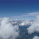 Cockpit View From Airplane Window and Above Clouds, Aerial Footage  - VideoHive Item for Sale