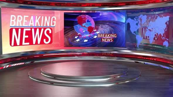 Breaking News, Virtual News Studio A002 F alt