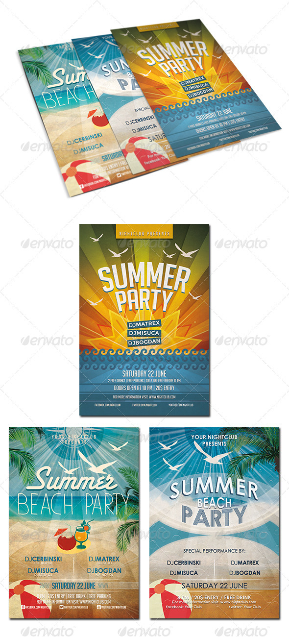 Summer Flyer Bundle