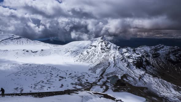 Tongariro dramatic clouds alt