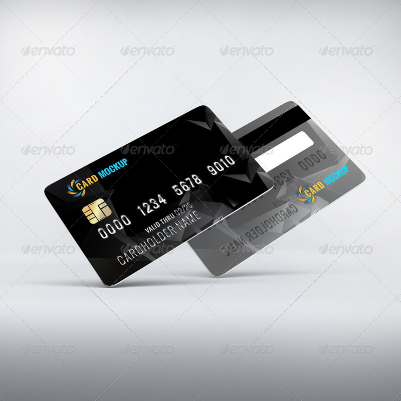 Download Bank Card Mockup By L5design Graphicriver PSD Mockup Templates