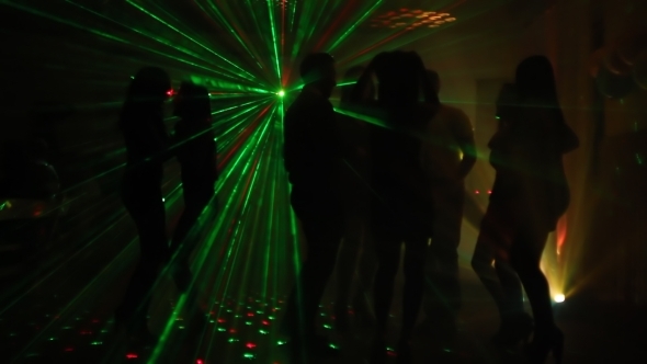 Young People Dancing at a Disco 02