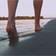 Girl Goes On Shore - VideoHive Item for Sale