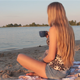 Girl On The Beach - VideoHive Item for Sale