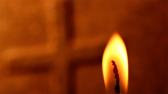 Candle Light With Flame 4