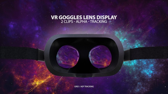 VR Goggles Lens Display