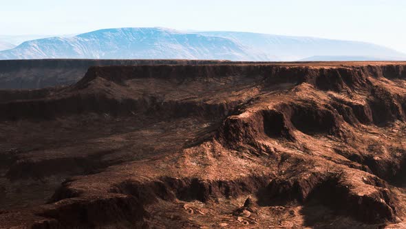 Grand Canyon From the Plane alt