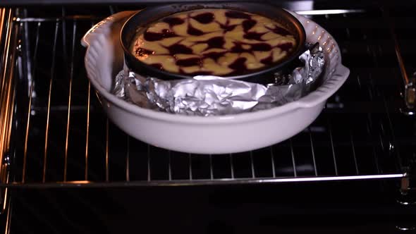 Putting Cheesecake In A Stove