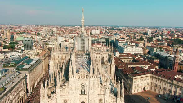 Travel Landmark Cathedral Church in Milan