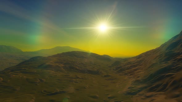 Space Background - Rocky Exoplanet alt