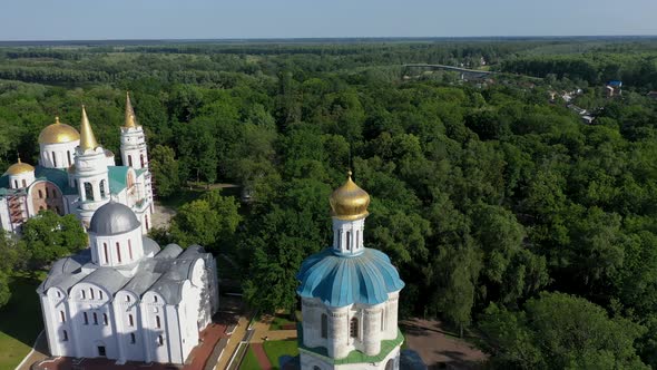 Savior Transfiguration Cathedral of Chernigiv 1030s the Oldest Church in Ukraine