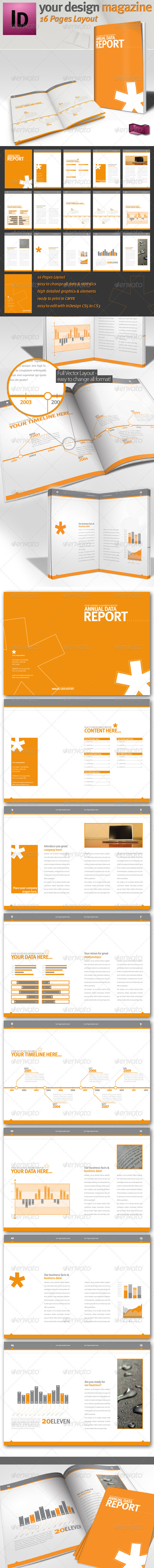 Professional Brochure // Magazine Template // A4 - Informational Brochures