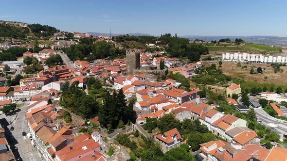 City of Lamego and Medieval, Portugal alt