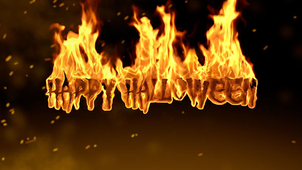 Happy Halloween Fire alt