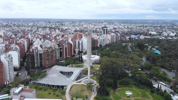 Bicentennial Lighthouse, Cultural Center, Sarmiento park (Cordoba, Argentina) alt