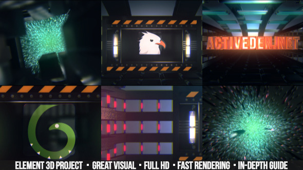 3D Action Intro - VideoHive 8169488