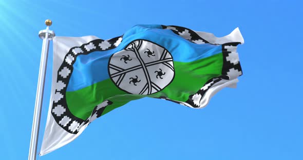 Lafquenche territory flag alt