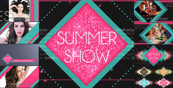 Summer Show Package - VideoHive 8173528