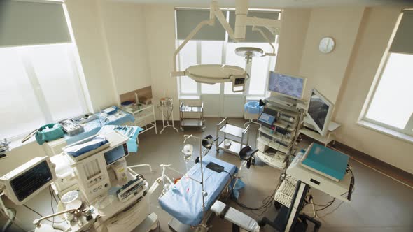 Modern Equipment in Operating Room alt