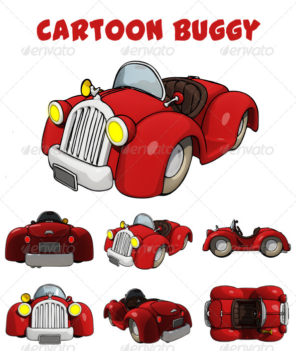 Cartoon Buggy - Miscellaneous Graphics