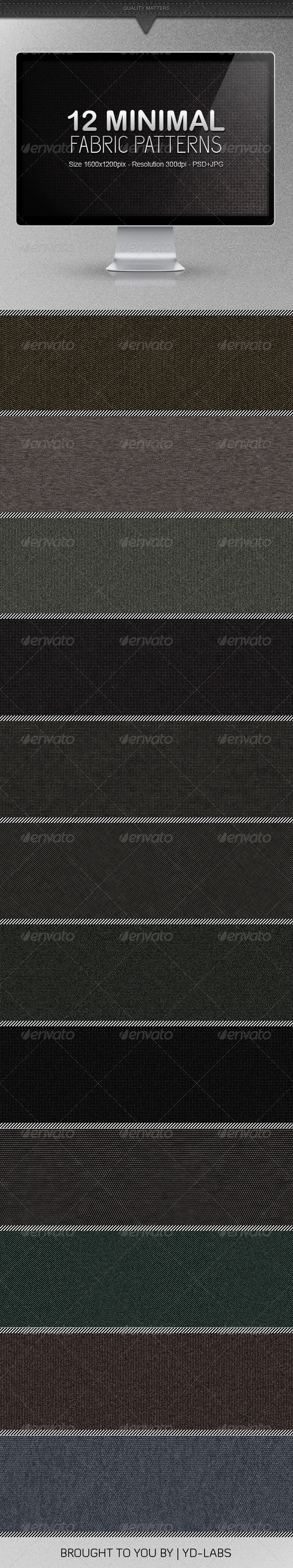 12 Minimal Fabric Patterns - Part 2