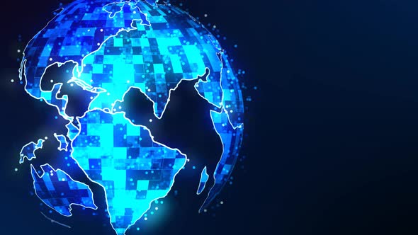 Futuristic Earth Planet Globe World alt