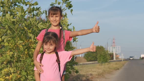 Trip hitch hiking.  alt