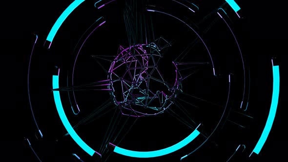 Flashing Semi Circles alt