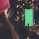 Woman's Hands with Mobile Phone with Green Screen - VideoHive Item for Sale