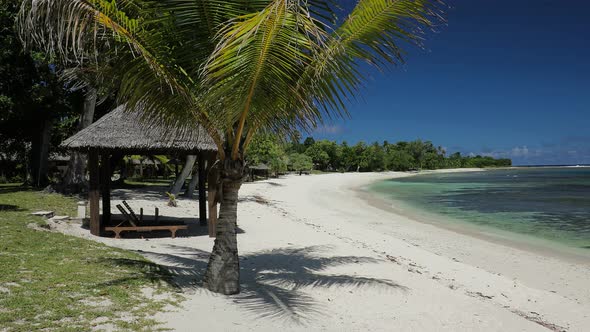 Tropical resort life in Vanuatu, Port Vila, Efate Island