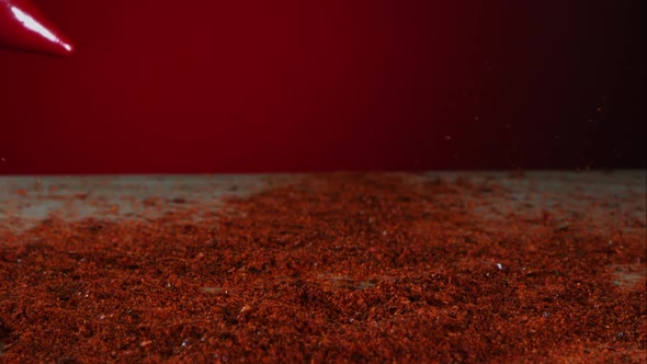 Peppers falling bouncing in ultra slow mo 1500fps - reflect surface - BOUNCING PEPPERS PHANTOM 014 alt