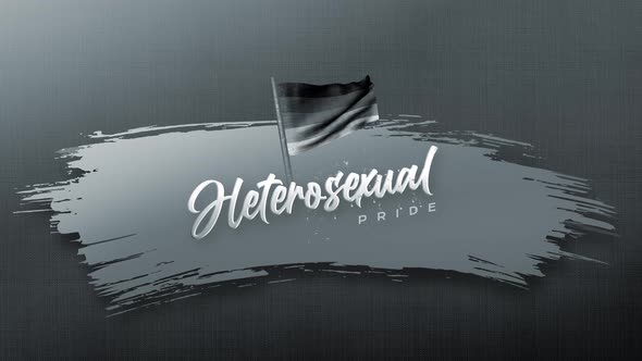 Heterosexual Gender Sign Background Animation 4k