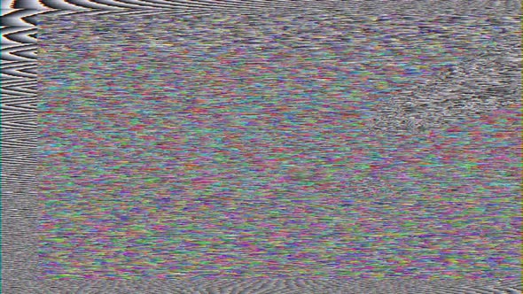 Glitchy Neon Cyberpunk Trendy Shimmering Background