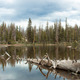 Clouds Roll Over Mountain Pond - VideoHive Item for Sale