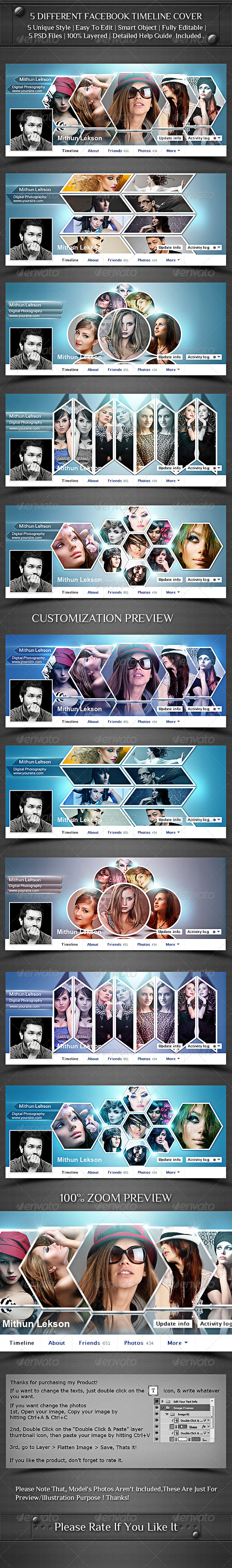 5 Different Facebook Timeline Cover - Facebook Timeline Covers Social Media