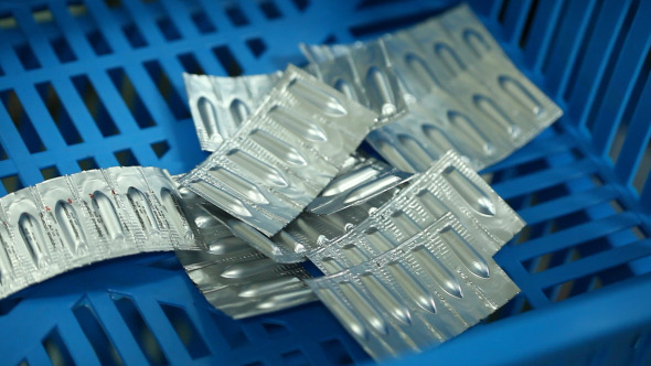 Suppository Tablet In Aluminum Strip Pack