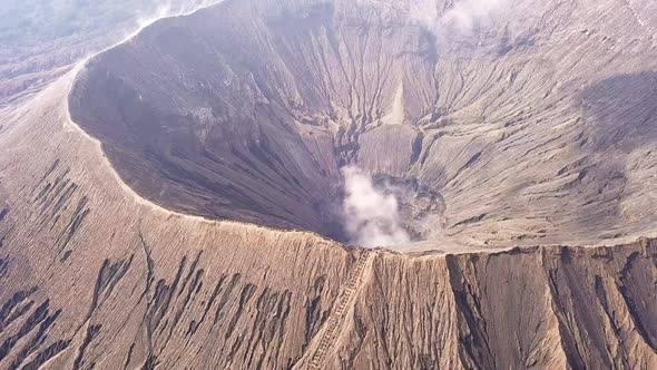 Fly Away From an Active Volcano