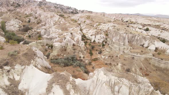 Aerial View Cappadocia Landscape alt