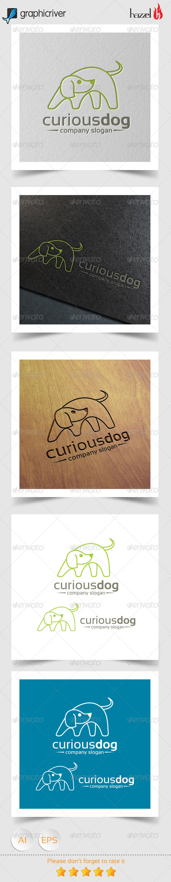 Curious Dog Logo
