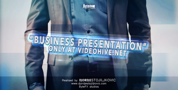 The Business Presentation - VideoHive 841648