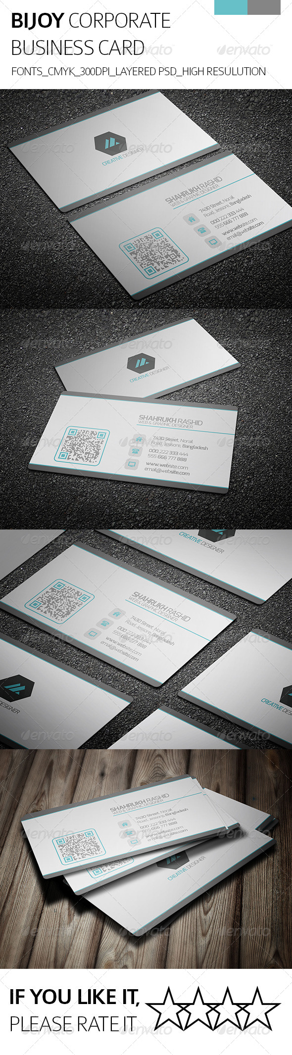 Bijoy & Corporate Business Card - Corporate Business Cards
