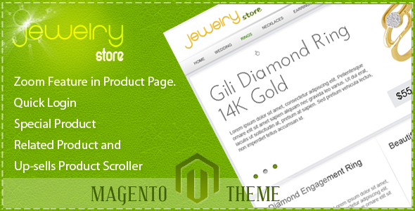 Jewelry Store Magento Theme