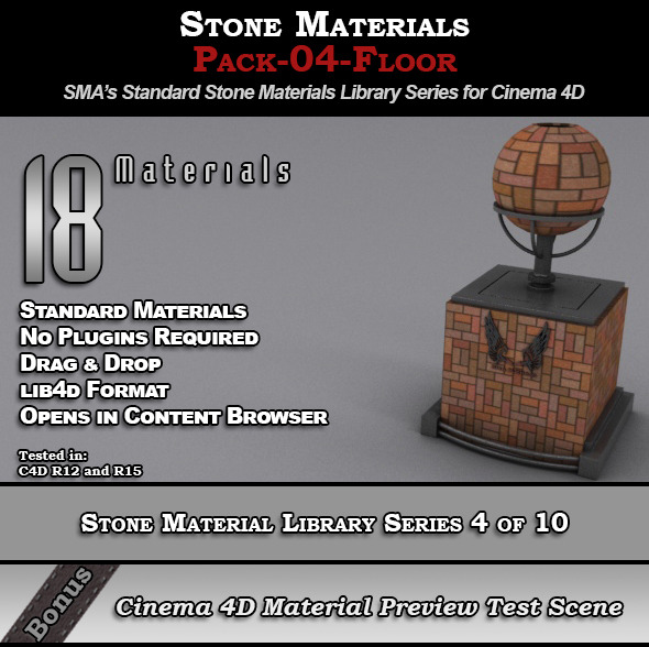 Standard Stone Material - 3Docean 8230871