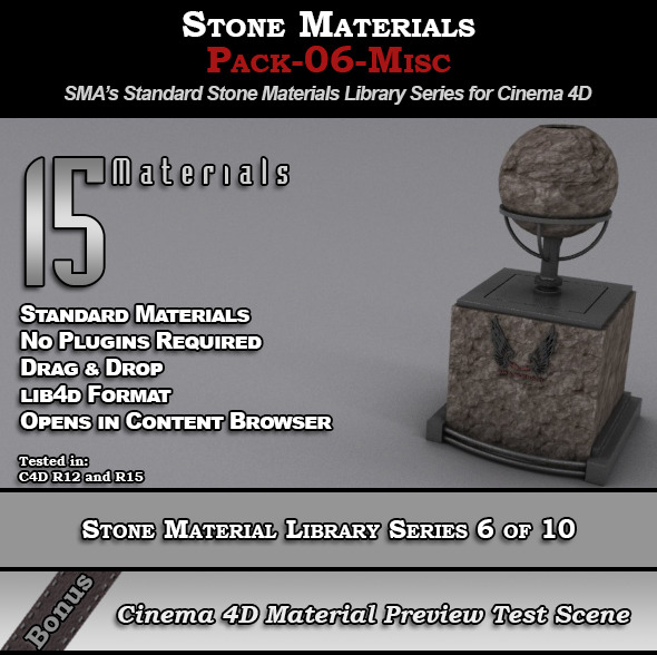 Standard Stone Material - 3Docean 8230969