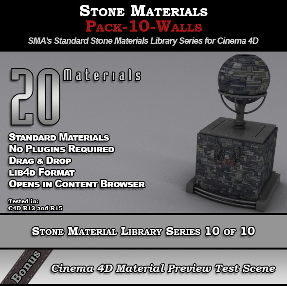 Standard Stone Material - 3Docean 8231024