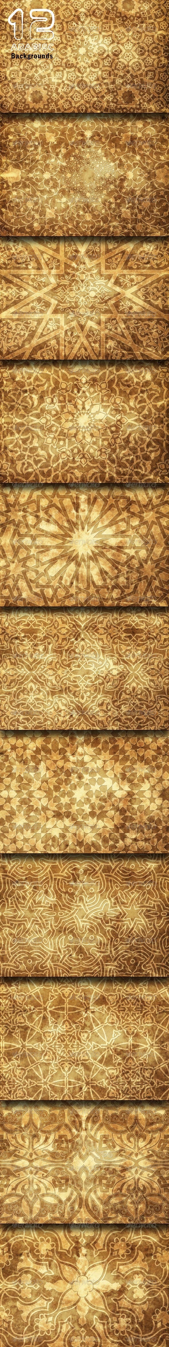 Arabisc Backgrounds - Backgrounds Graphics