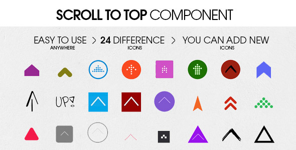 Scroll To Top Component [ 2022 Edition ]