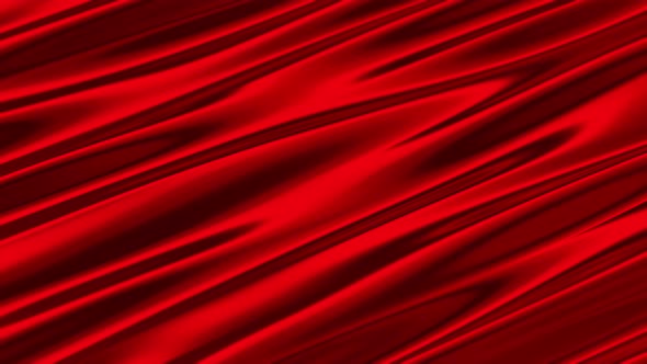 Red Metallic Fabric Silk Waves Background alt
