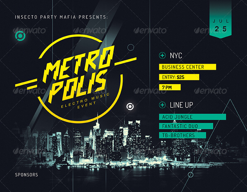 metropolis event poster landscape A
