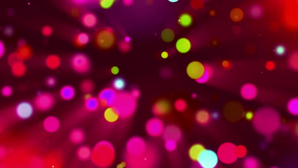4K Relaxing Screensaver | Blue Purple Glitter Particles | Free Video Background Loops alt